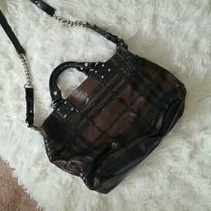 Badgley Mischka leather bag